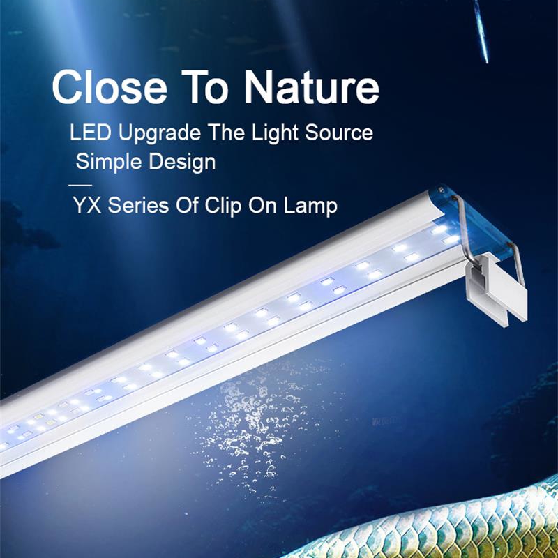 Aquarium Plant Growth Light - Rozszerzalny wodoodporny klips na lampę do