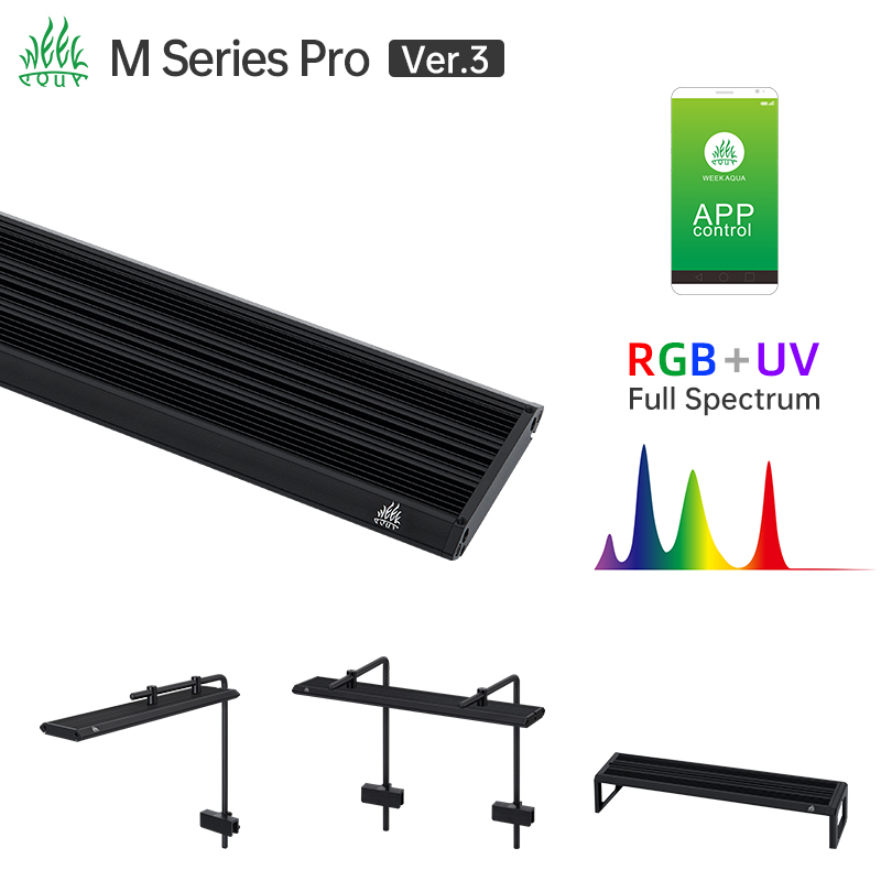 Aquarium Plant Growth Light - Lampa akwariowa LED RGB UV z