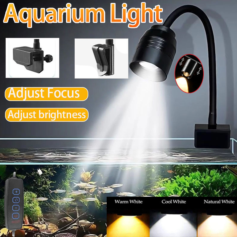 Aquarium Plant Growth Light - Lampa akwariowa USB do podświetlania roślin,