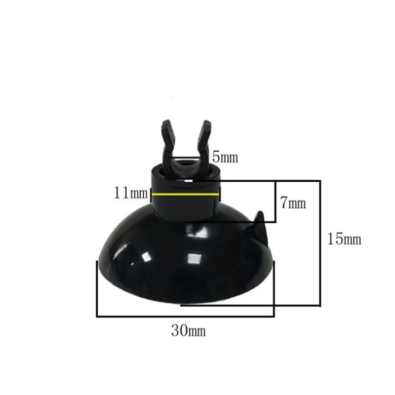 5/10 szt. Czarny uchwyt do rur – Planted Aquarium Accessories recenzja i cena
