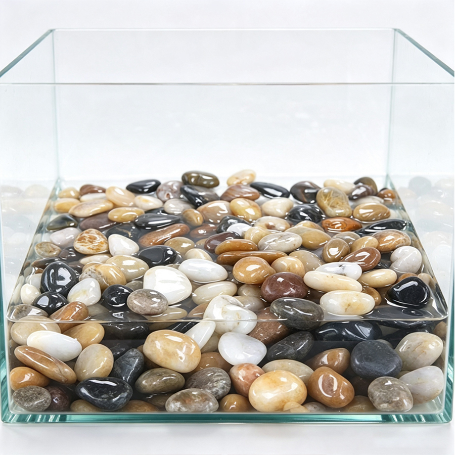 300-700g Gładkich Kamieni Rzec – Planted Aquarium With Fish recenzja i cena