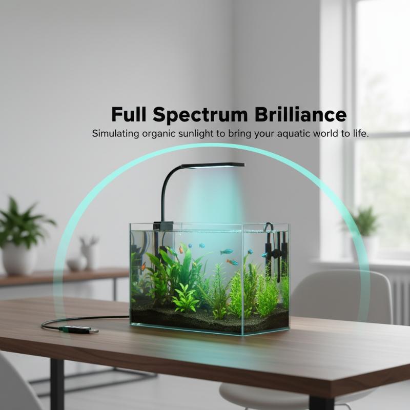 Lampka LED USB do akwarium z e – Planted Aquarium With Fish recenzja i cena