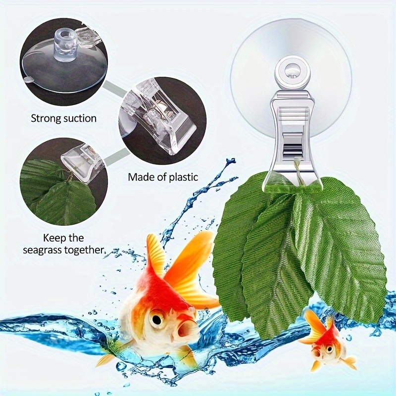 8 szt. Klipsów do podawania ry – Planted Aquarium With Fish recenzja i cena