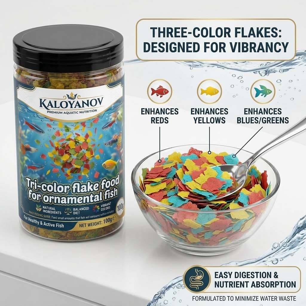 Wysokiej jakości trójbarwna ka – Tetra Food Tropical Flakes recenzja i cena