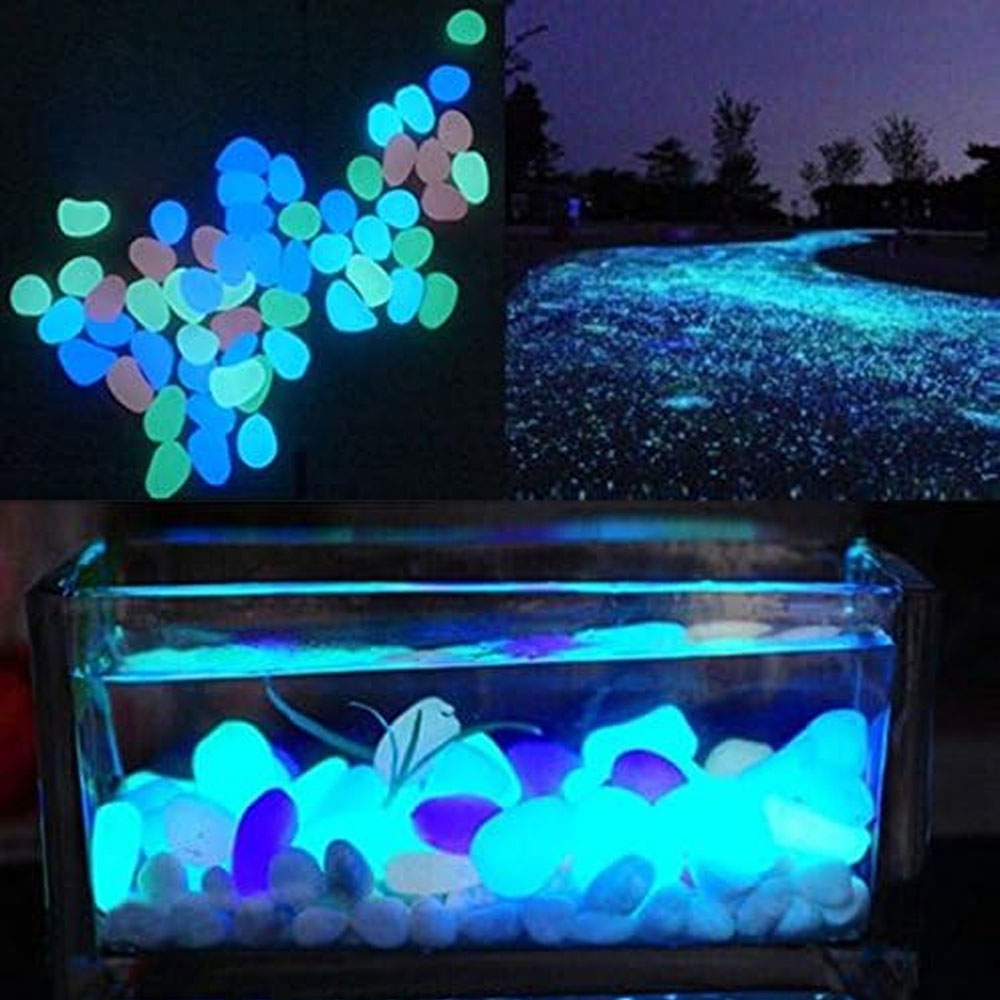 Fish Tank Rocks Glow Blue Pebb – Planted Aquarium With Fish recenzja i cena
