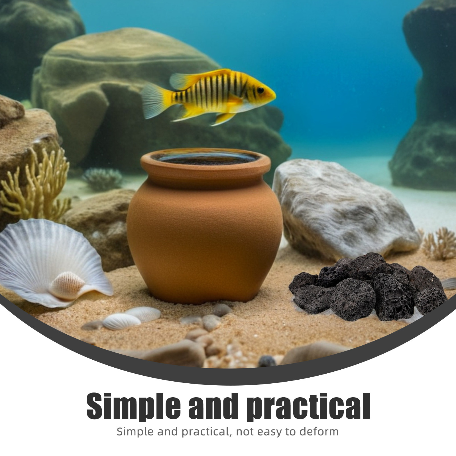 1 Opakowanie Naturalnych Kamie – Planted Aquarium With Fish recenzja i cena